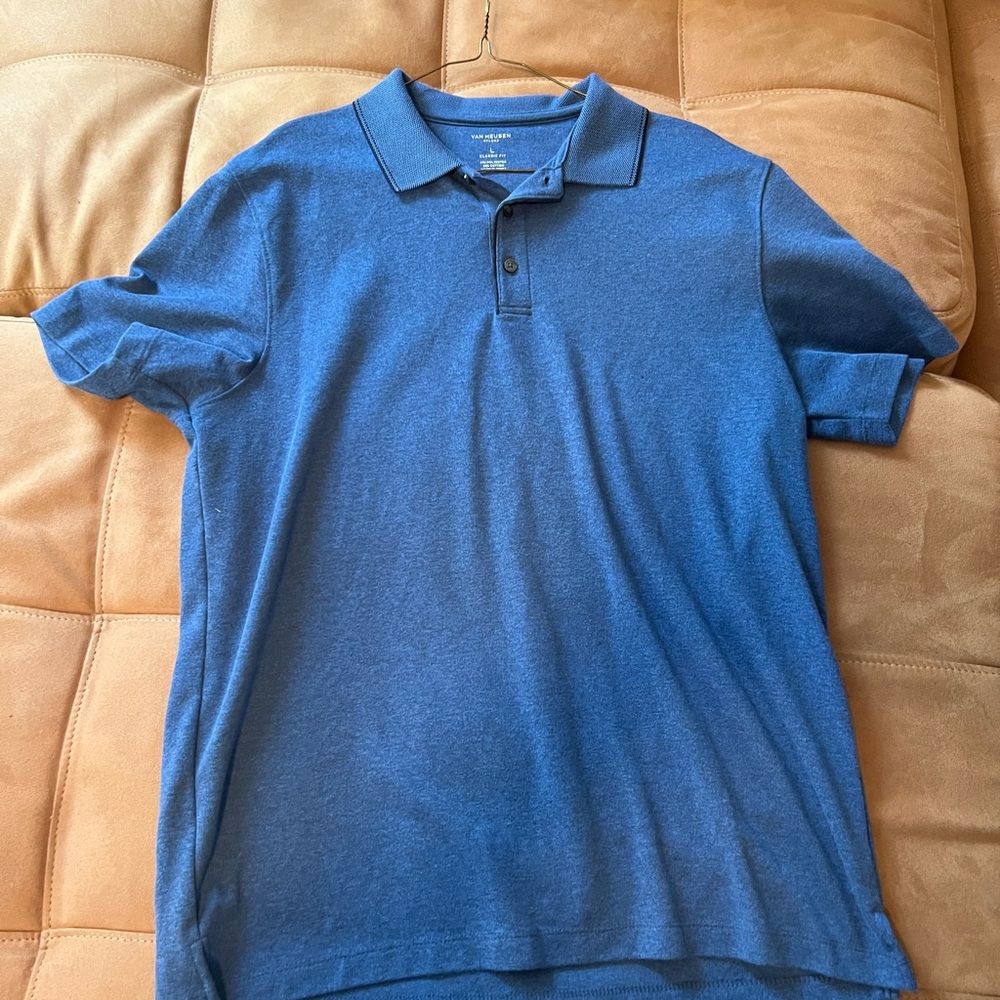 Blue polo